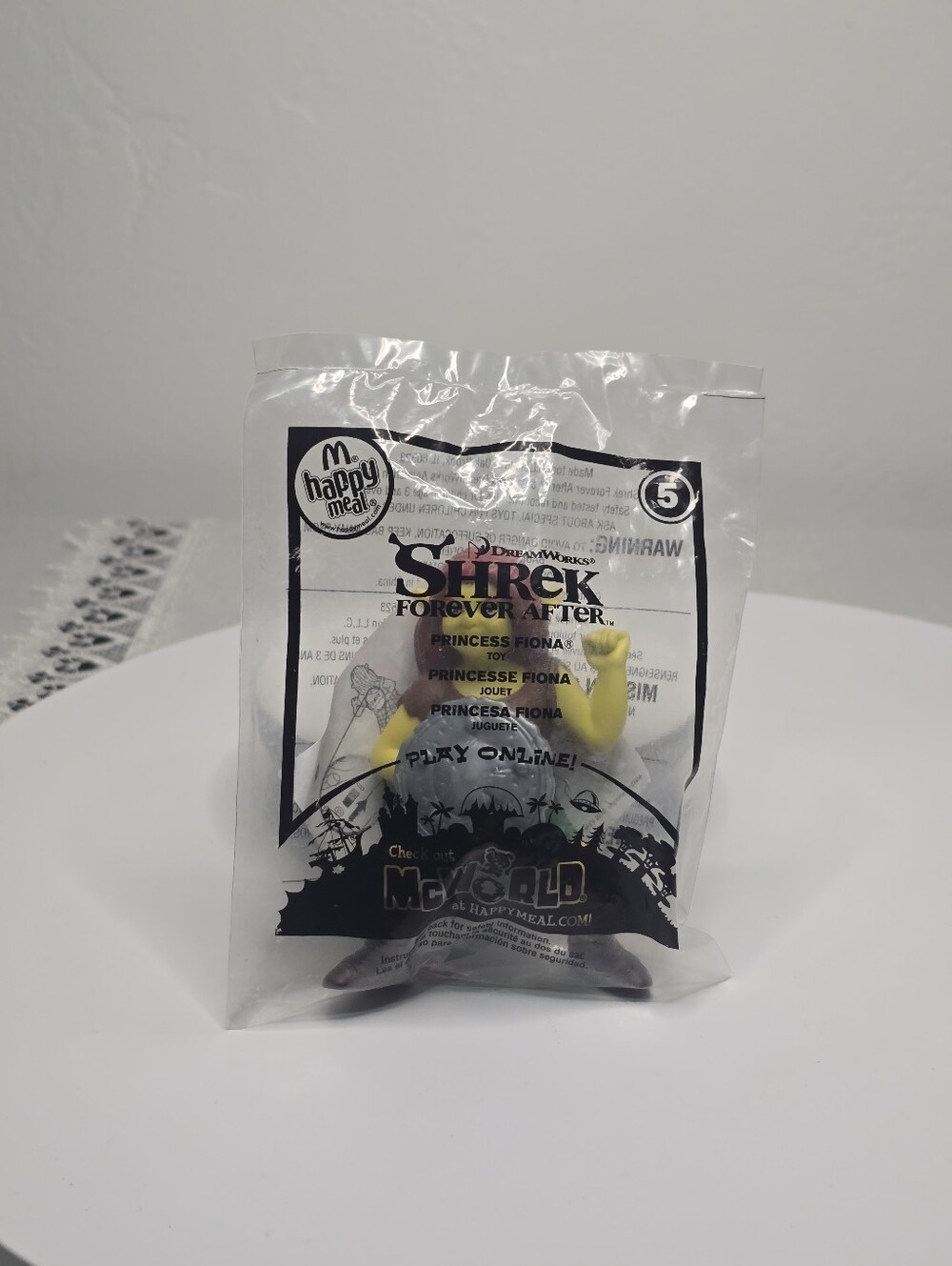 2010 Princess Fiona from the movie Shrek Forever After McDonalds Toy Read Detail